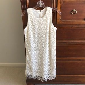 Loft crochet dress